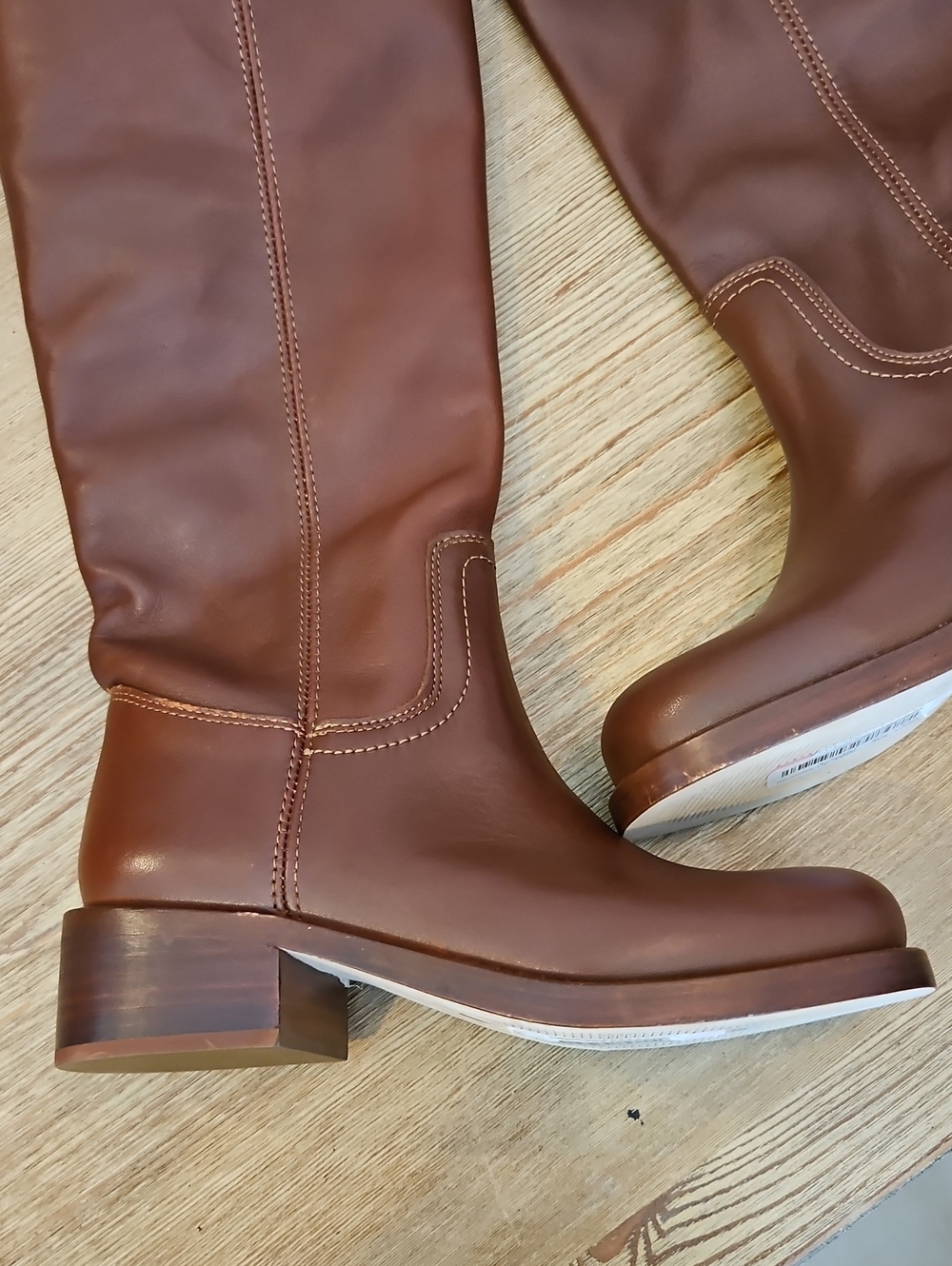 Steve Madden Riggs Tall Leather Boots - Picture 5 of 13